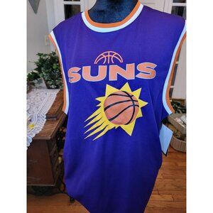 Purple and Orange Phoenix Suns Devin Booker Jersey L Basketball NBA Streetwear